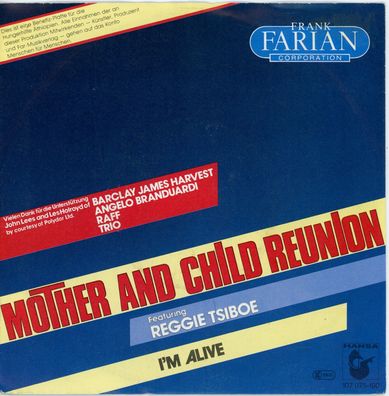 7" Frank Farian - Mother & Child Reunion