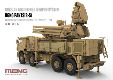 MENG-Model 1:35 SS-016 Russian Air Defense Weapon System 96K6 Pantsir-S1