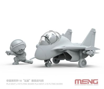 MENG-Model mPLANE-008 PLA Navy J-15 Flying Shark Carrier-Based Fighter (CARTOON MODE