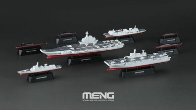 MENG-Model 1:2000 MH-002 Chinese Fleet Set 2 (incl. 6 blind boxes)