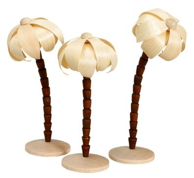 Miniaturfiguren Palmen einzeln natur Höhe 11cm NEU Palme Blume Christi Geburt Wü