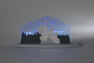 Motivleuchte Safari Länge ca 47cm NEU Schwibbogen Lichterbogen LED Erzgebirge Se