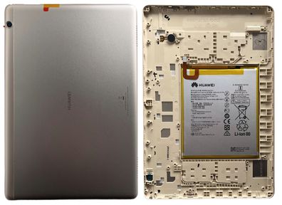 Original Huawei MediaPad T5 10.1 Akkudeckel AGS2-W09 + Akku HB2899C0ECW-C Gold Neu