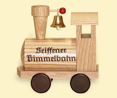 Weihnachtsartikel Seiffener Bimmelbahn Höhe=14cm NEU Räuchermann Rauchmann Räuch