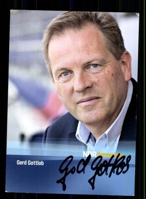 Gerd Gottlob NDR Autogrammkarte Original Signiert ## BC 209839