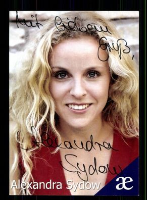 Alexandra Sydow Autogrammkarte Original Signiert # BC 209859