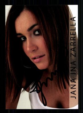 Jana Ina Zarrella Autogrammkarte Original Signiert # BC 210157