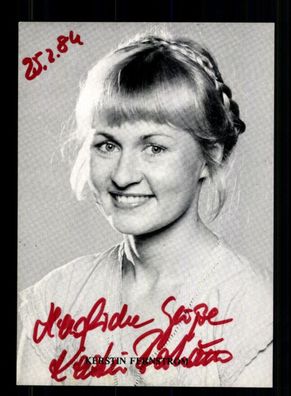 Kerstin Fernström Autogrammkarte Original Signiert # BC 210603