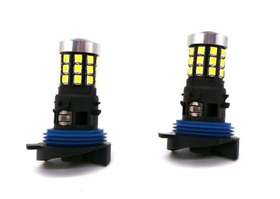 2 Stück HP24W LED-Glühbirne 12-24V CANBUS Strom Weiß Off-Road
