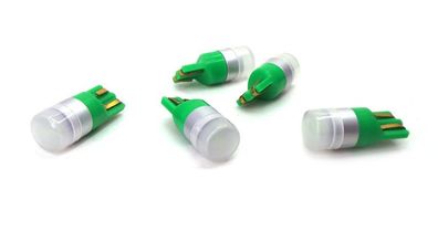 6 Stück T10 LED-Glühbirne 12V CANBUS 190lm Grün Off-Road