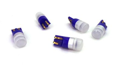 6 Stück T10 LED-Glühbirne 12V CANBUS 190lm Blau Off-Road