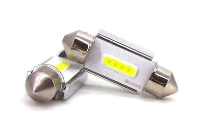 6 Stück SV8.5 LED-Glühbirne 12V COB CANBUS 36mm Off-Road
