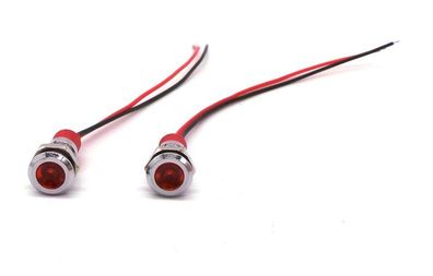 4pcs Dashboard Licht LED Farben Rot Off-Road