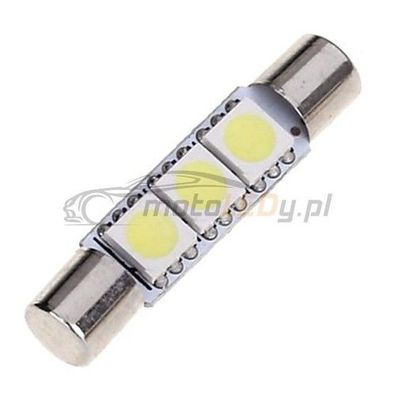 5 TY-T6 Stück LED-Birne 12V 60lm CANBUS 31mm Off-Road