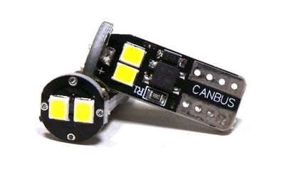 10 Stück LED-Glühbirne T10 12V-18V 4W CANBUS 400lm Weiß Off-Road