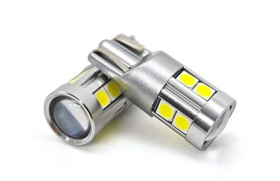 2 Stück W5W LED T10 12-24V CANBUS Glühbirne 500lm 8 Farben Limettengrün Off-Road