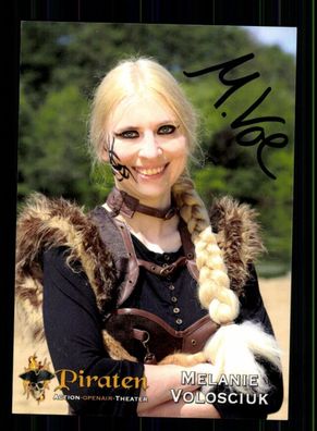 Melanie Volosciuk Piraten Autogrammkarte Original Signiert # BC 209659