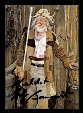 Jochen Baumert Winnetou III Autogrammkarte Original Signiert # BC 209732