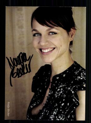 Nadja Becker Autogrammkarte Original Signiert # BC 210193