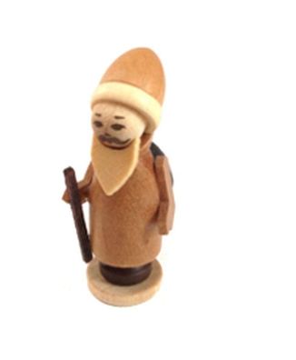 Miniaturfigur Weihnachtsmann klein natur Höhe=3,5cm NEU Seiffen Erzgebirge Dekor
