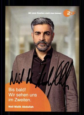 Nel Malik Abdullah Blutige Anfänger Autogrammkarte Original Signiert # BC 210943