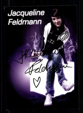 Jacqueline Feldmann Autogrammkarte Original Signiert # BC 211089