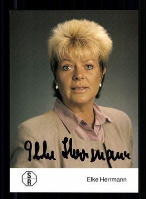 Elke Herrmann Brennpunkt Autogrammkarte Original Signiert # BC 211114