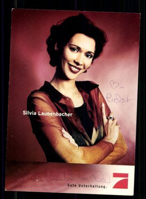 Silvia Laubenbacher PRO 7 Autogrammkarte Original Signiert # BC 211186
