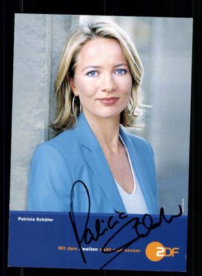 Patricia Schäfer ZDF Morgenmagazin Autogrammkarte Original Signiert # BC 211210