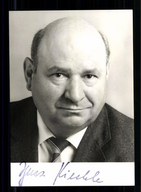 Ignaz Kiechle 1930-2003 Bundesminister 1983-1993 Original Signiert # BC 209993