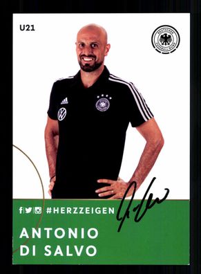 Antonio Di Salvo DFB Autogrammkarte U 21 2019 Original Signiert