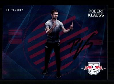 Robert Klauss Autogrammkarte RB Leipzig 2018-19 Original Signiert