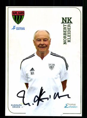 Norbert Kleider Autogrammkarte FC Schweinfurt 05 2023-24 Original Signiert