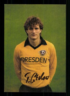 Torsten Gütschow Autogrammkarte Dynamo Dresden 1987-88 Original Signiert