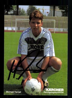 Michael Tarnat Autogrammkarte MSV Duisburg 1991-92 Original Signiert