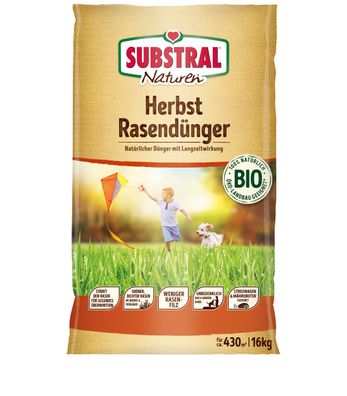 Substral® Naturen® Herbst Rasendünger BIO, 16 kg