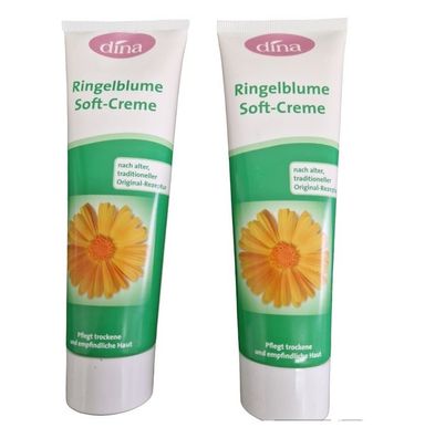 Dina Ringelblume Original Soft Creme für Trocken & Empfindliche Haut 150ml Tube