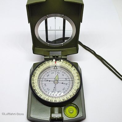 Professioneller Marschkompass Metall Peil Kompass Art.-Nr. 13049