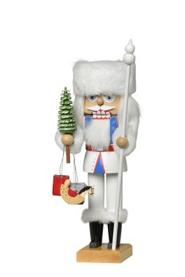 Nußknacker Russischer Weihnachtsmann BxTxH= 10x13x30cm NEU Weihnachten Seiffen