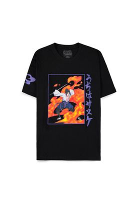 Naruto Shippuden - Men's Loose Fit Short Sleeved T-Shirt Black