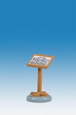 Zubehör Notenständer Höhe 6cm NEU Holzengel Instrument Seiffen Erzgebirge Figur D