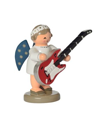 Miniaturfigur Engel mit Gitarre BxTxH= 5x3x5cm NEU Miniatur Instrumente Figuren
