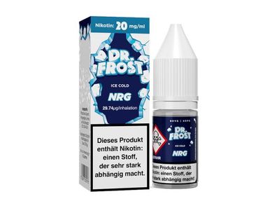 Dr. Frost - Ice Cold - Nikotinsalz Liquid - NRG