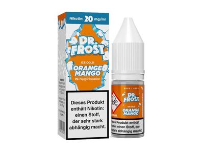 Dr. Frost - Ice Cold - Nikotinsalz Liquid - Orange Mango