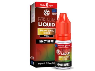 SC - Red Line - Banana Swirl Cookie - Nikotinsalz Liquid