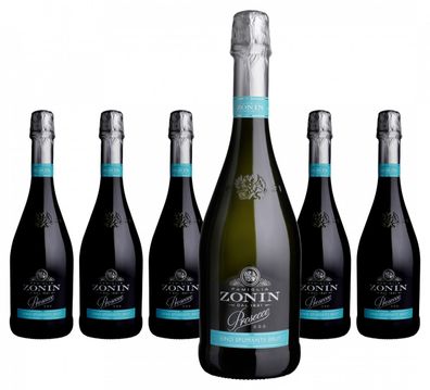 6 x Zonin Prosecco Spumante Brut