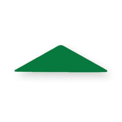 Holzspielzeug Legematerial Stumpfw. gleichschenkliges Dreieck Grün 24 Stück LxB