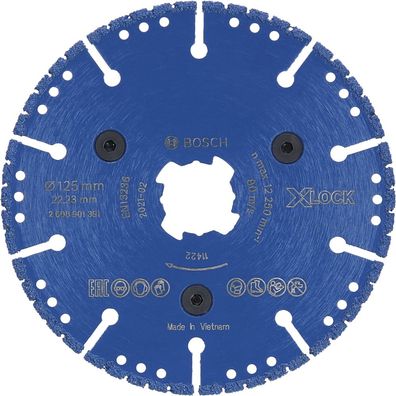 Bosch
EXPERT Diamond Pipe Cut Wheel X-LOCK 125 mm