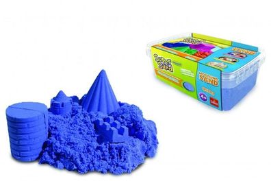 Goliath 83246 Super Sand Color Blau NEU Spielsand Sandburg bauen
