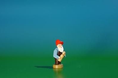Miniaturfiguren Zwerg mit Figur Höhe 4,5cm NEU Figuren Haus Baum Figur Kirche Erz